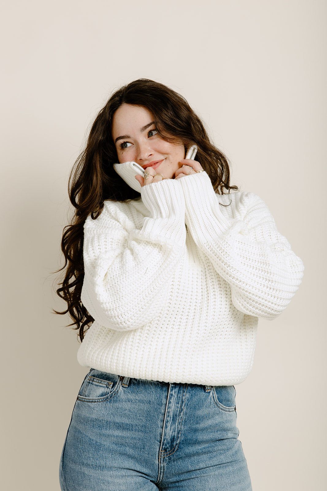 Greta Zip Pullover sold by Vinnie Louise