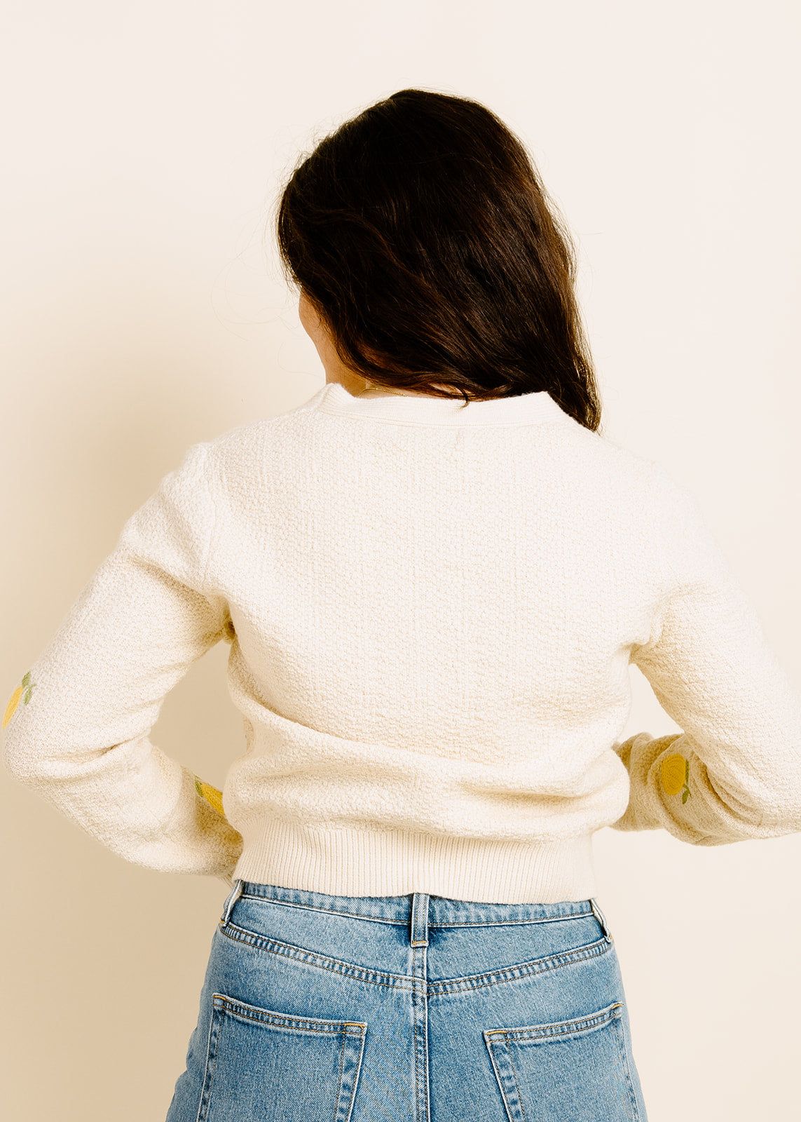 Esme Lemon Cardigan sold by Vinnie Louise product image thumbnail 4