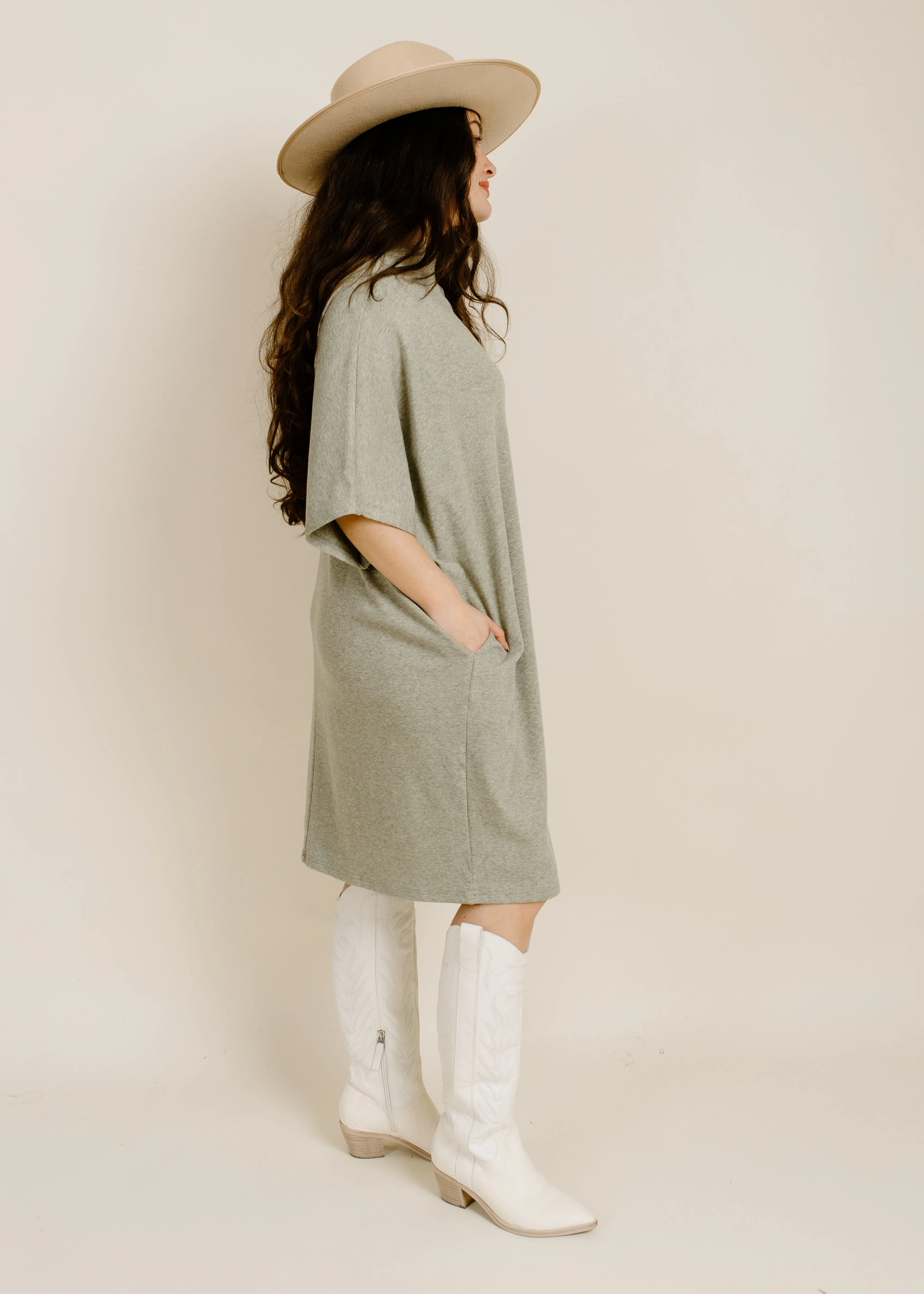 Here Now Dress - Sage sold by Vinnie Louise product image thumbnail 3