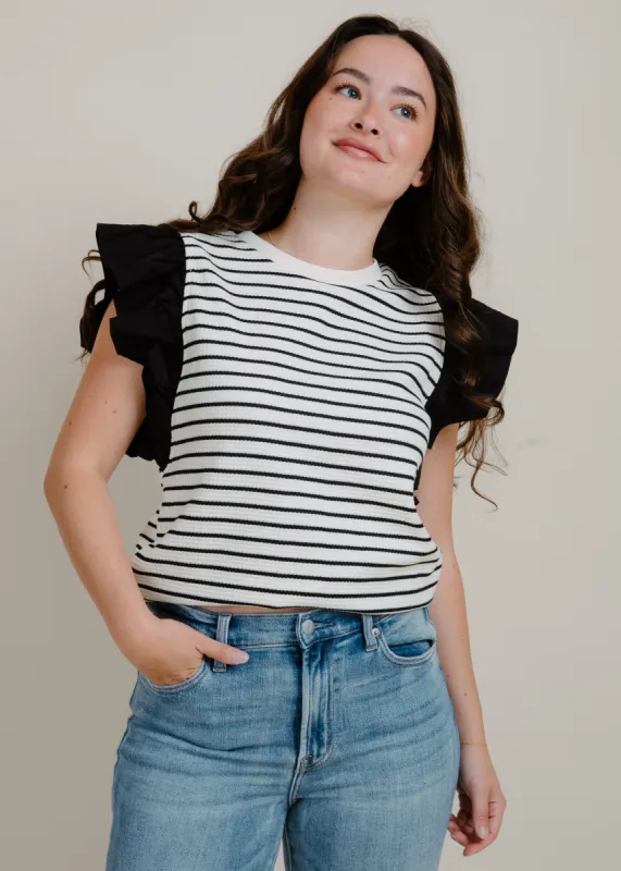 Maren Striped Top sold by Vinnie Louise
