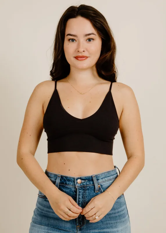 Bella Bralette - Black sold by Vinnie Louise