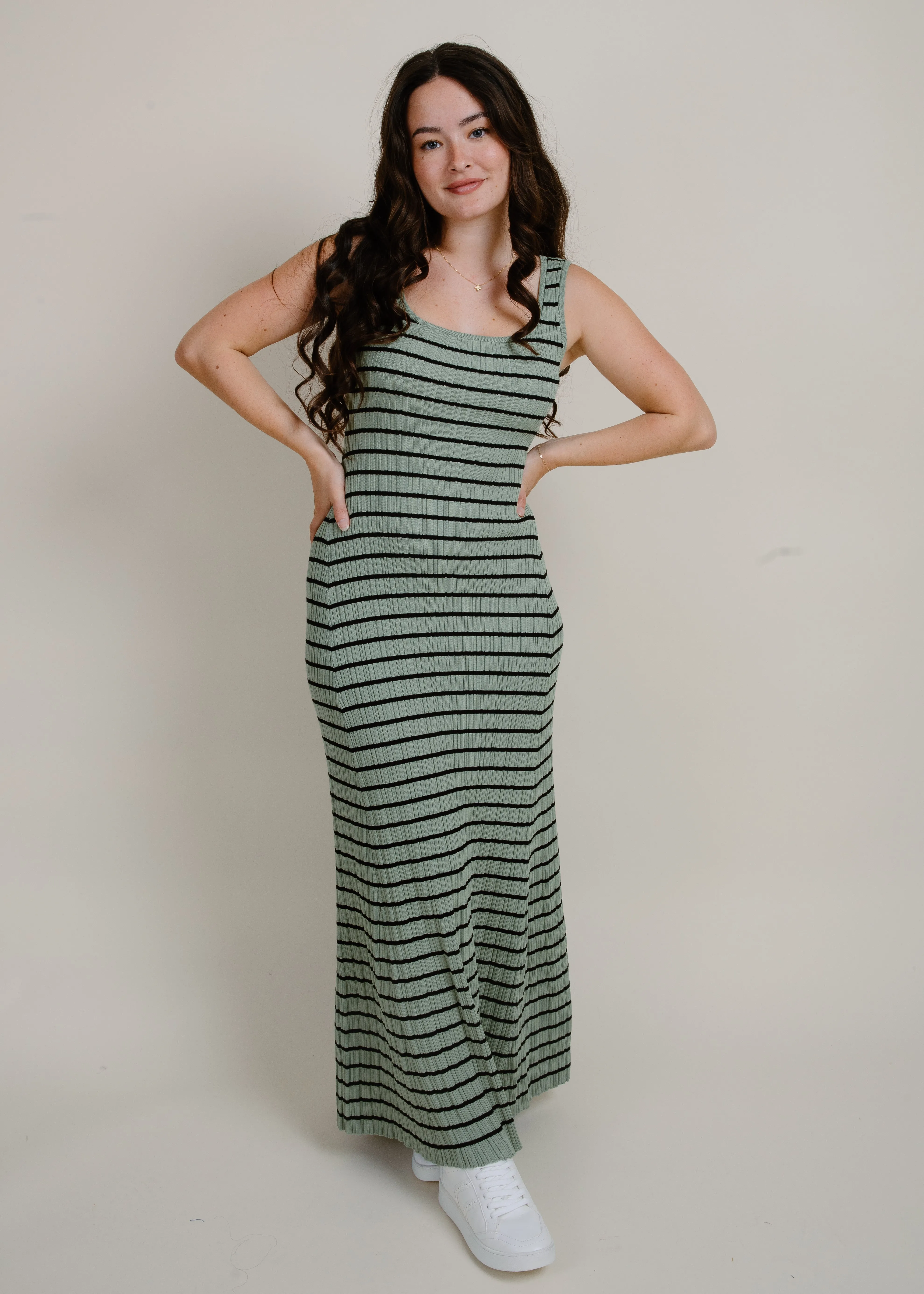 Laina Striped Maxi Dress sold by Vinnie Louise