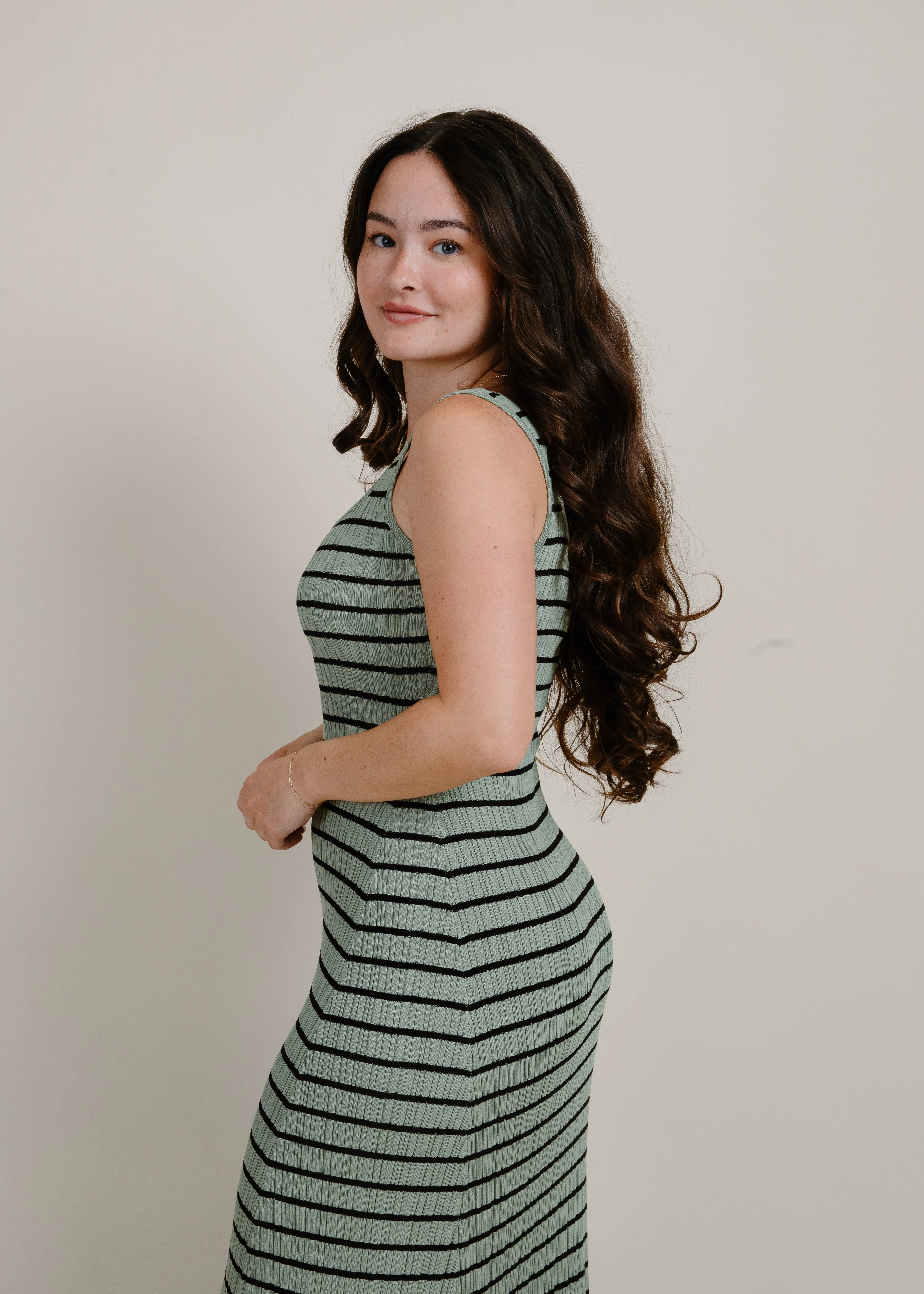 Laina Striped Maxi Dress sold by Vinnie Louise product image thumbnail 2