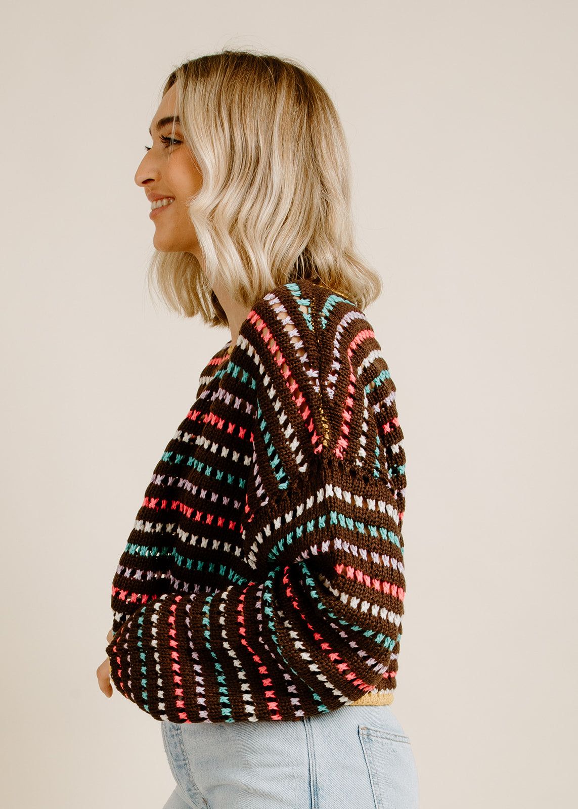 Savannah Sweater - Brown sold by Vinnie Louise product image thumbnail 5