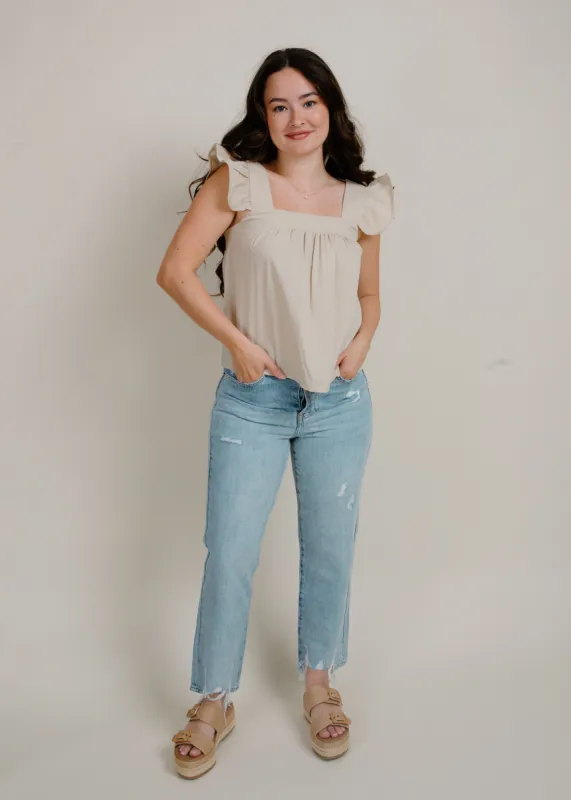 Marina Top - Khaki sold by Vinnie Louise