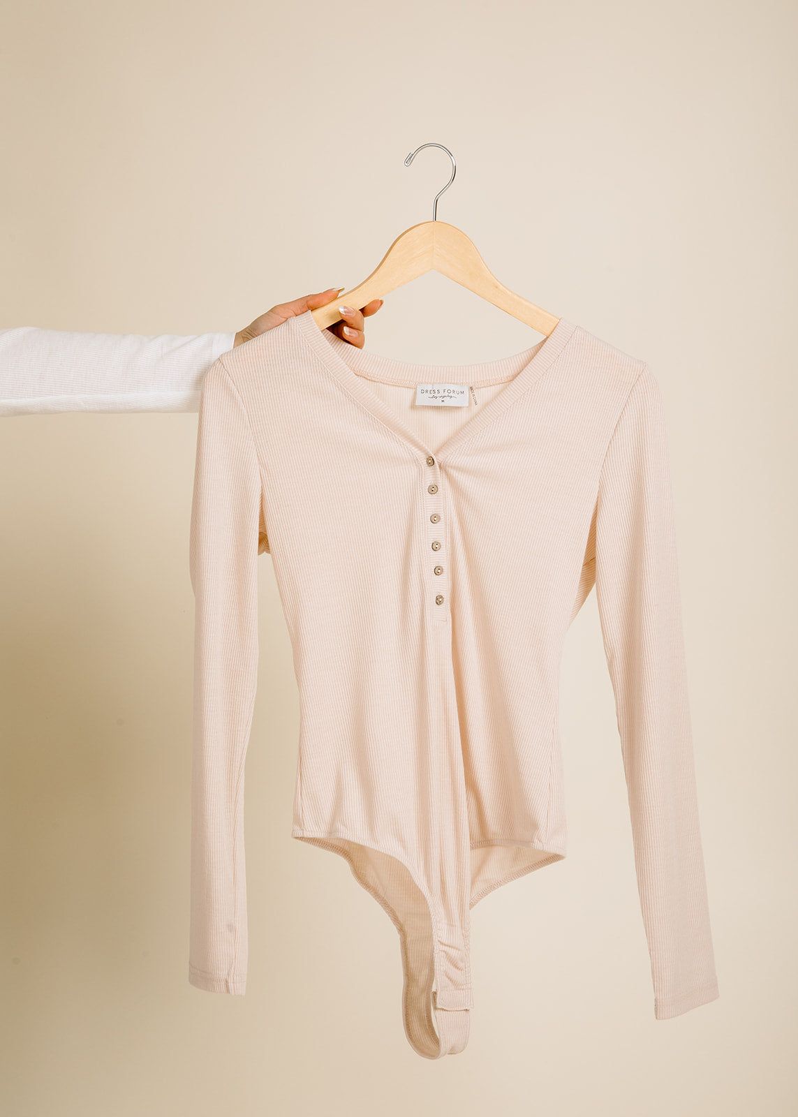 Juniper Bodysuit- Nude sold by Vinnie Louise product image thumbnail 2