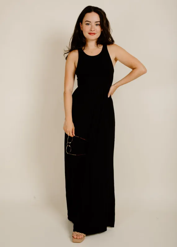Selma Maxi Dress - Black sold by Vinnie Louise