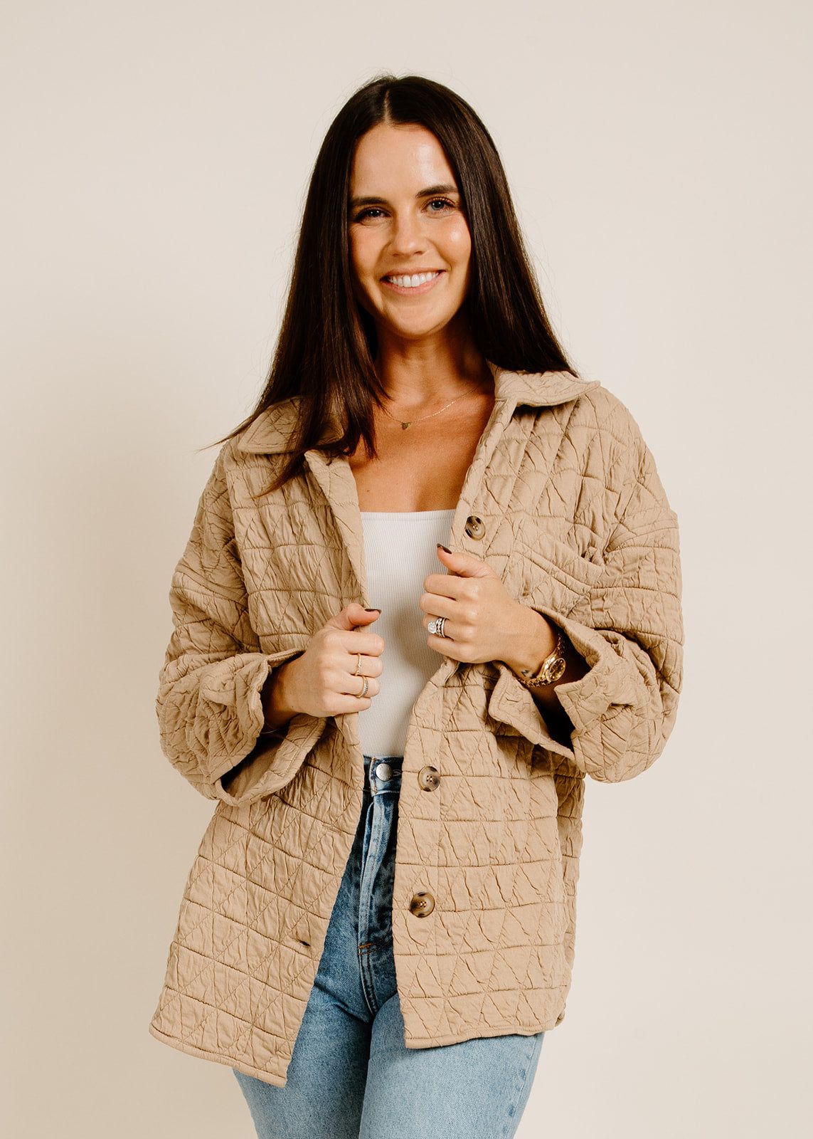 Wilder Quilted Jacket sold by Vinnie Louise product image thumbnail 5