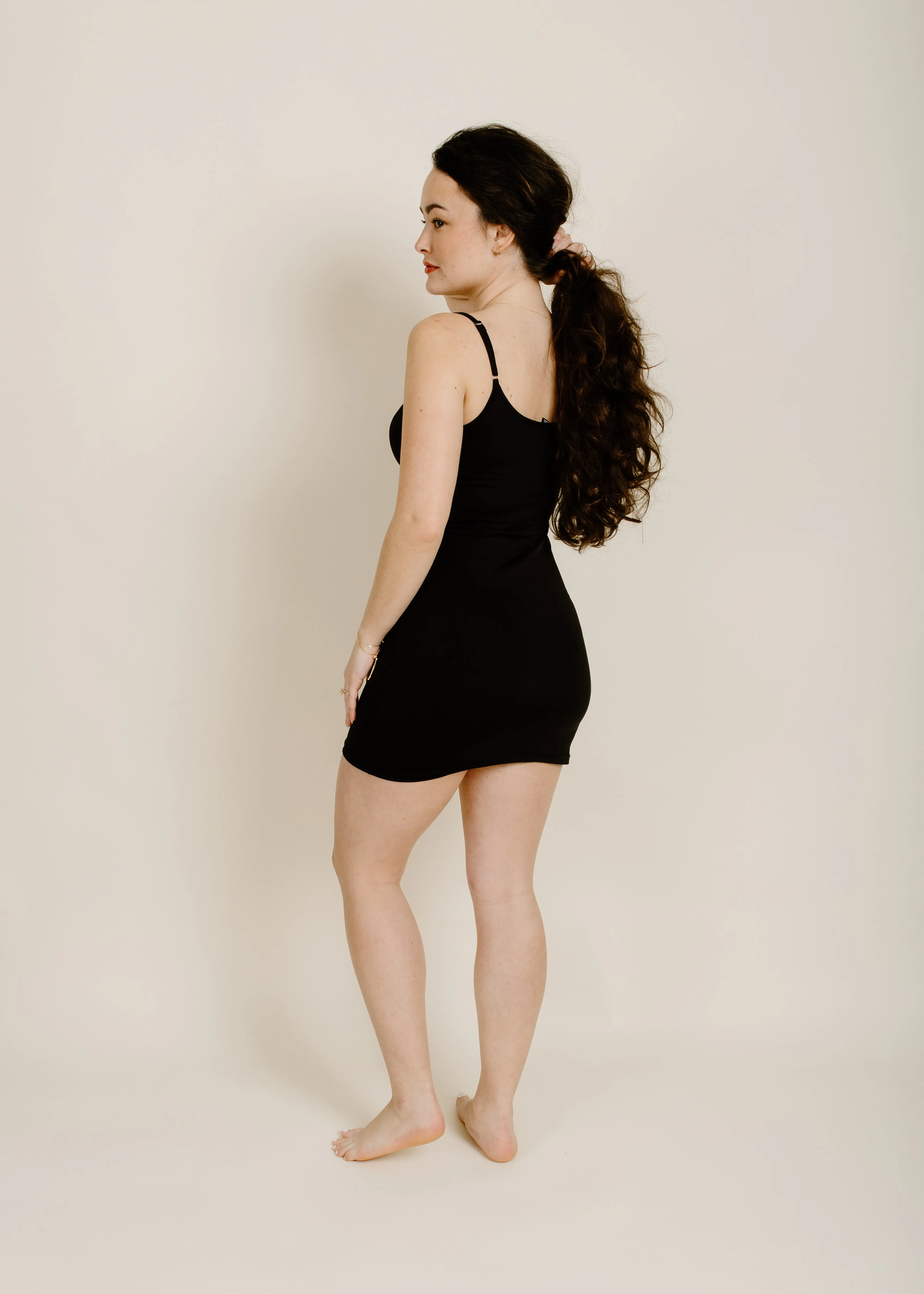 Stormi Slip Dress - Black sold by Vinnie Louise product image thumbnail 4