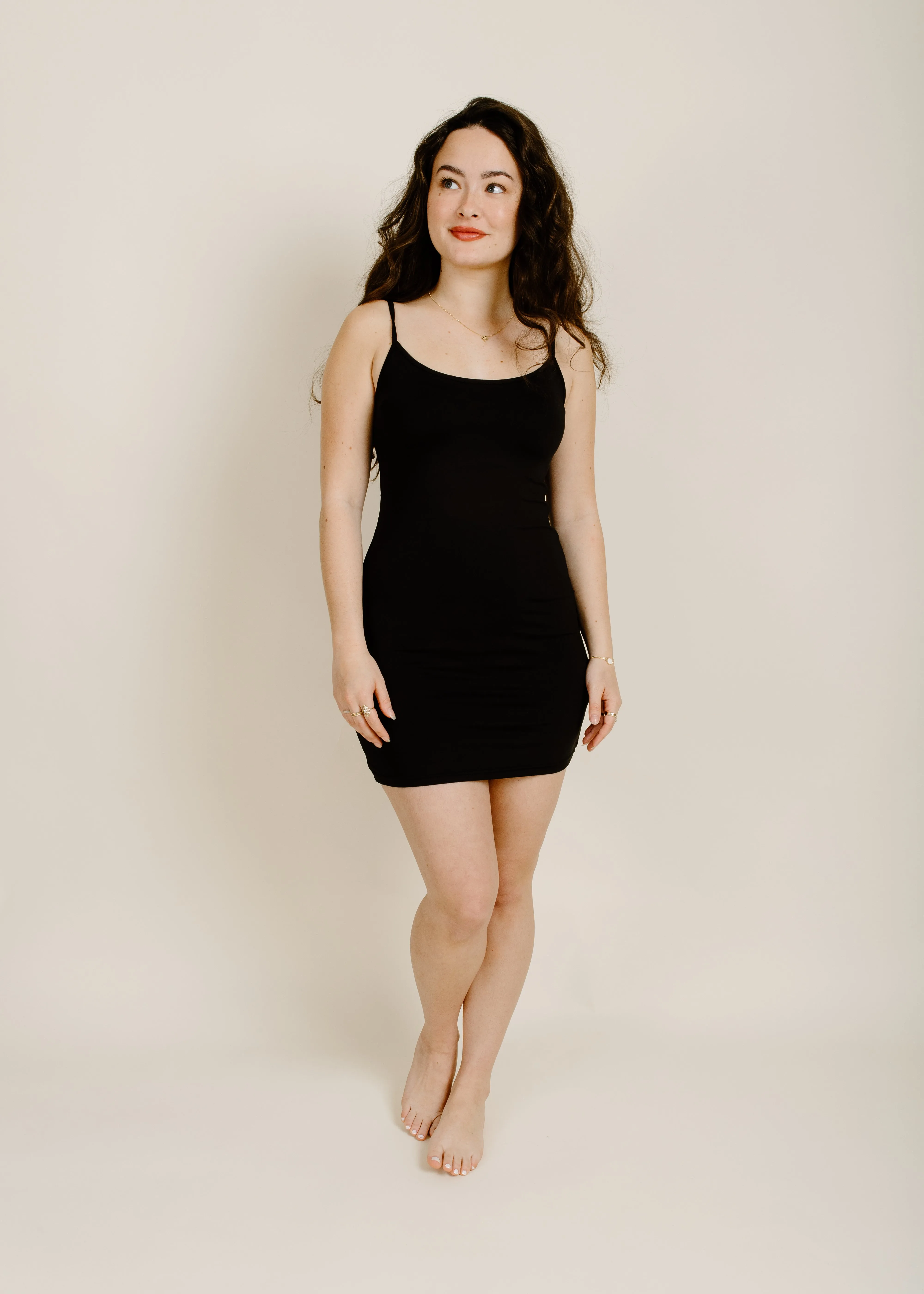 Stormi Slip Dress - Black sold by Vinnie Louise