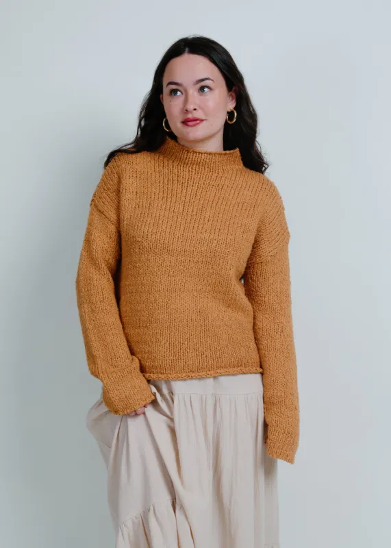 Greta Camel Sweater sold by Vinnie Louise