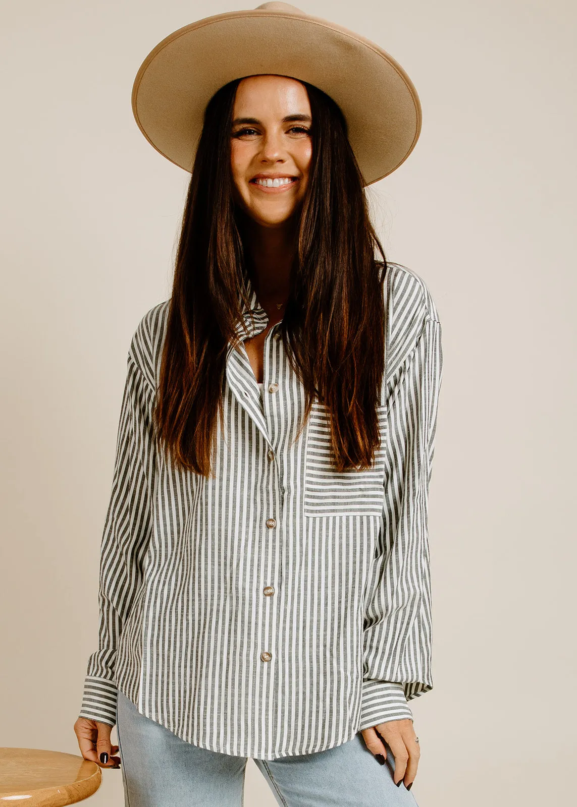 High Hopes Button-Down - Black sold by Vinnie Louise product image thumbnail 5