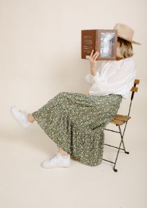 Aspen Midi Skirt sold by Vinnie Louise