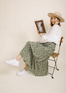 Aspen Midi Skirt sold by Vinnie Louise