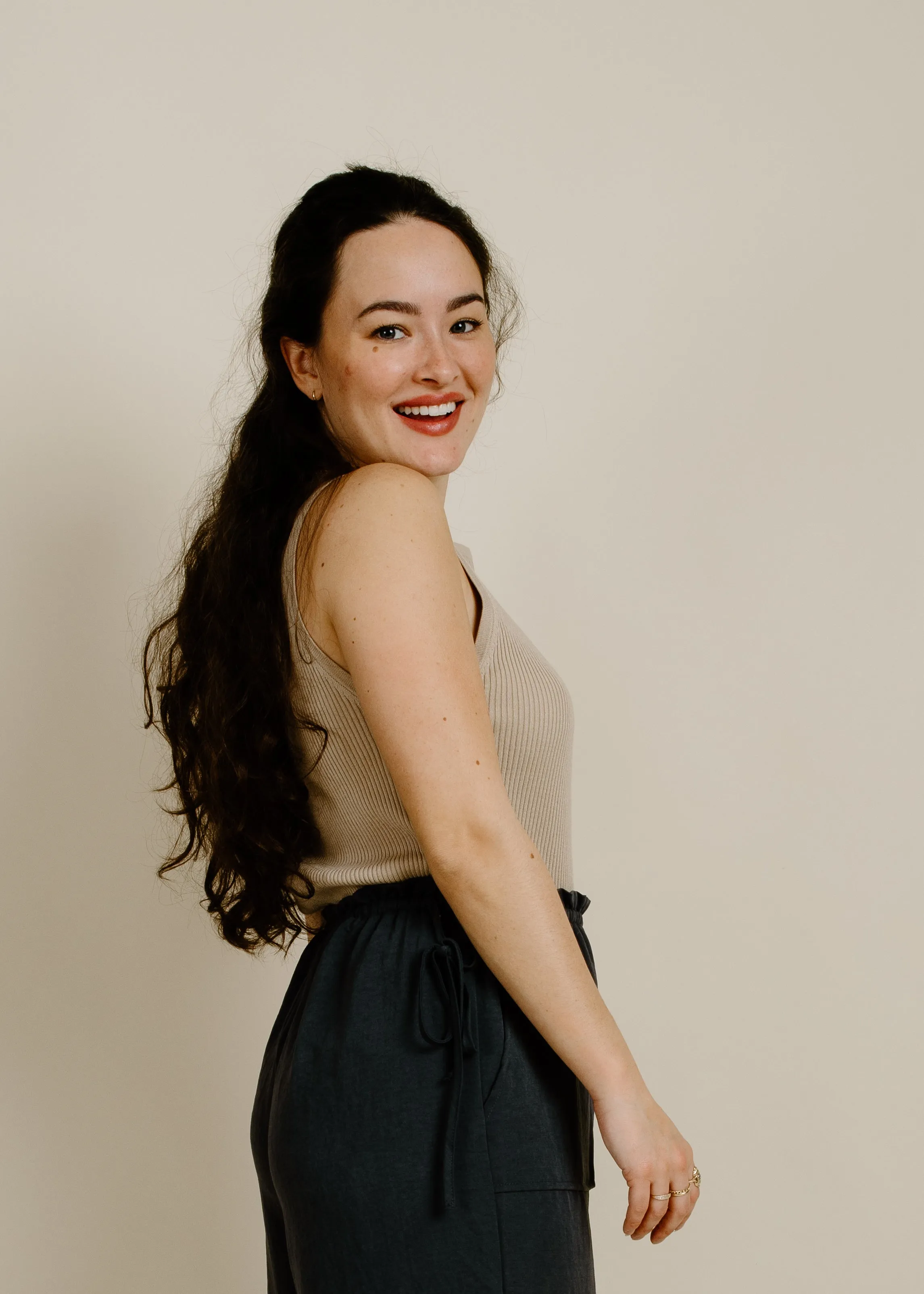 Zara Tank - Taupe sold by Vinnie Louise product image thumbnail 3