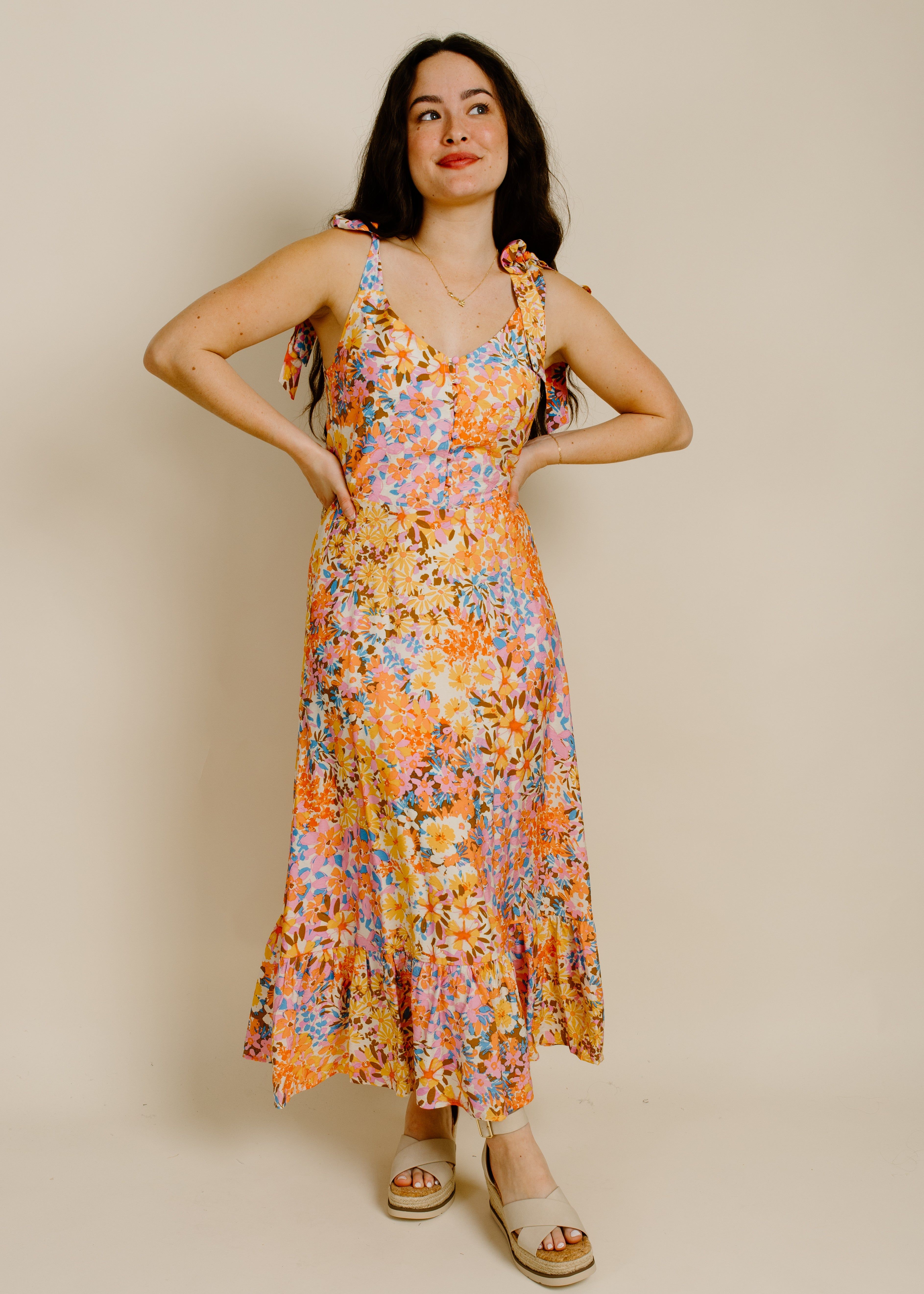 Iris Midi Dress sold by Vinnie Louise