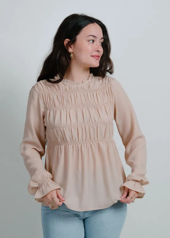 Stacy Blouse - Cream sold by Vinnie Louise