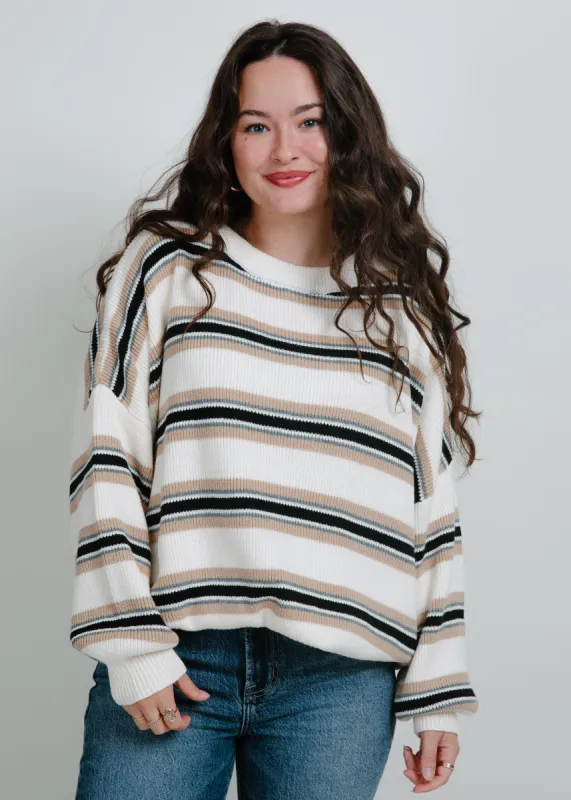 Aaron Striped Sweater sold by Vinnie Louise