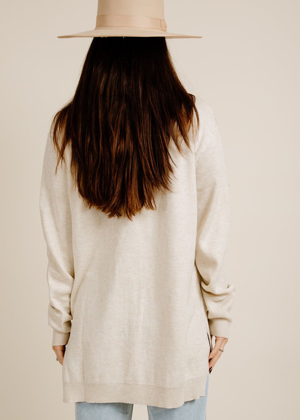 Rhett Cardigan - Oatmilk sold by Vinnie Louise product image thumbnail 3