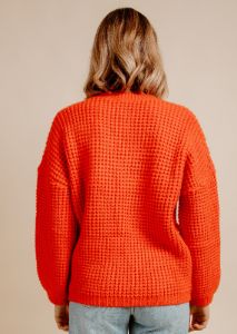 Up In The Clouds Sweater - Red sold by Vinnie Louise