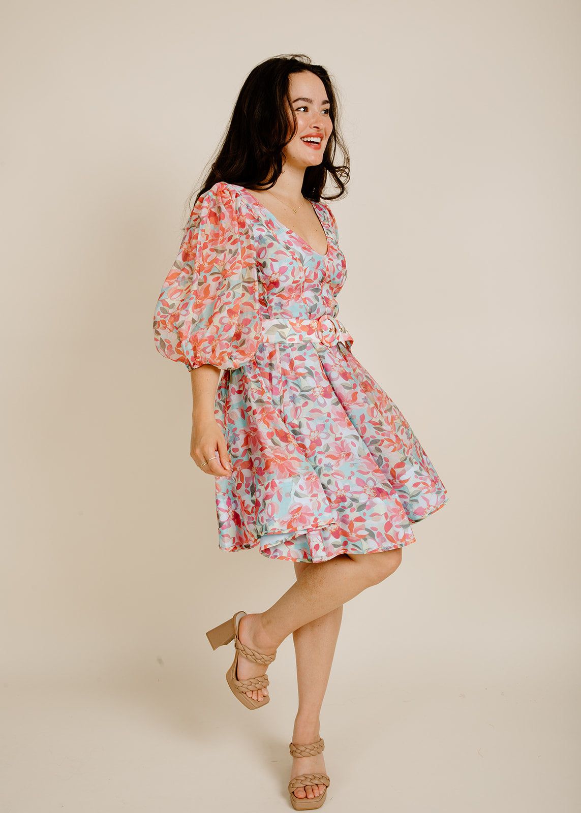 Asher Mini Dress - Pink sold by Vinnie Louise product image thumbnail 3