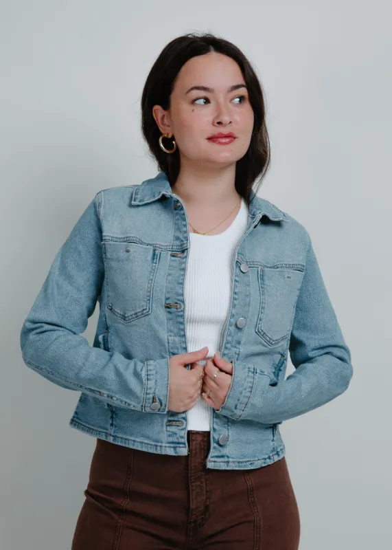 Easy Going Denim Jacket sold by Vinnie Louise