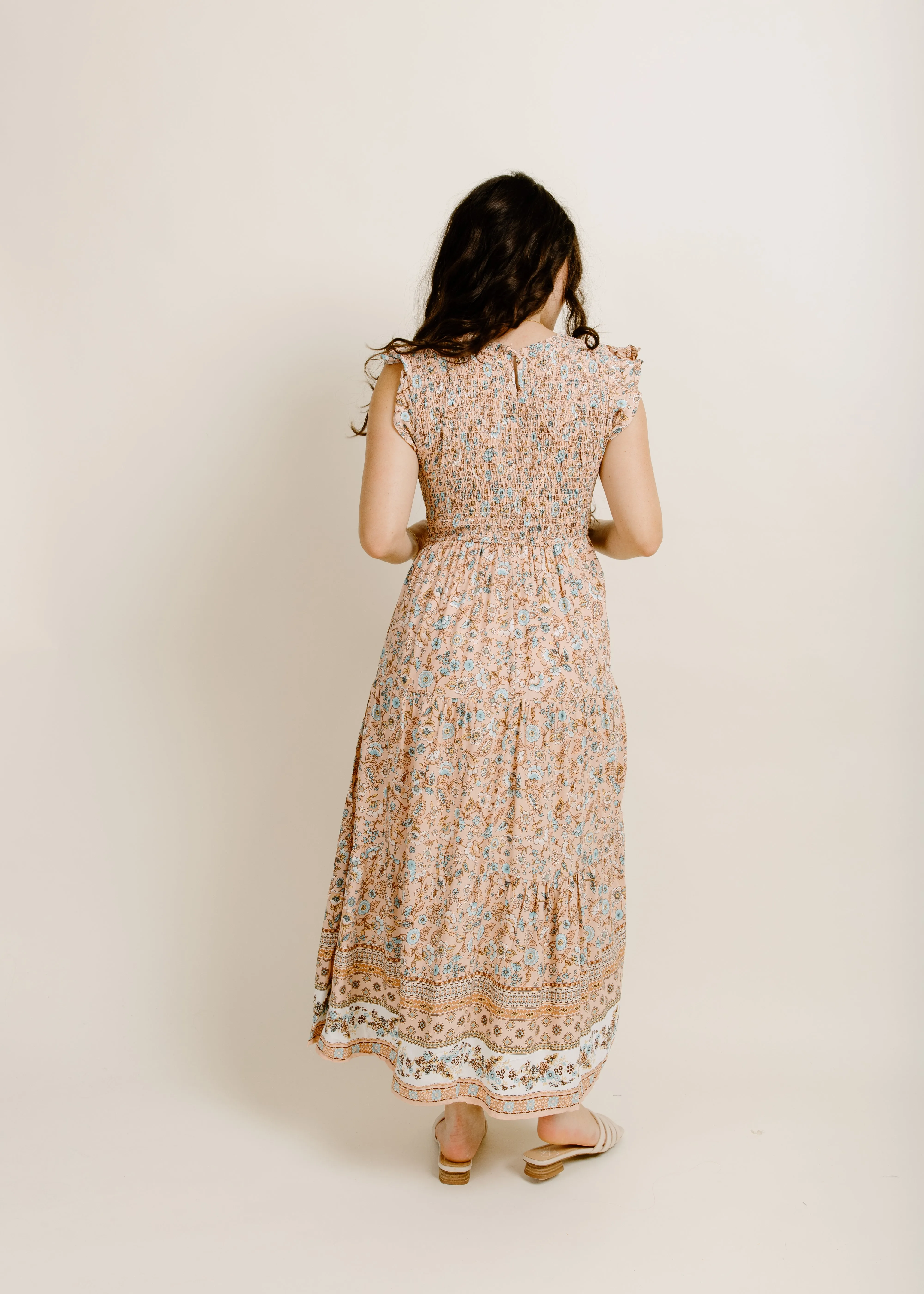 Celie Floral Midi Dress sold by Vinnie Louise product image thumbnail 3