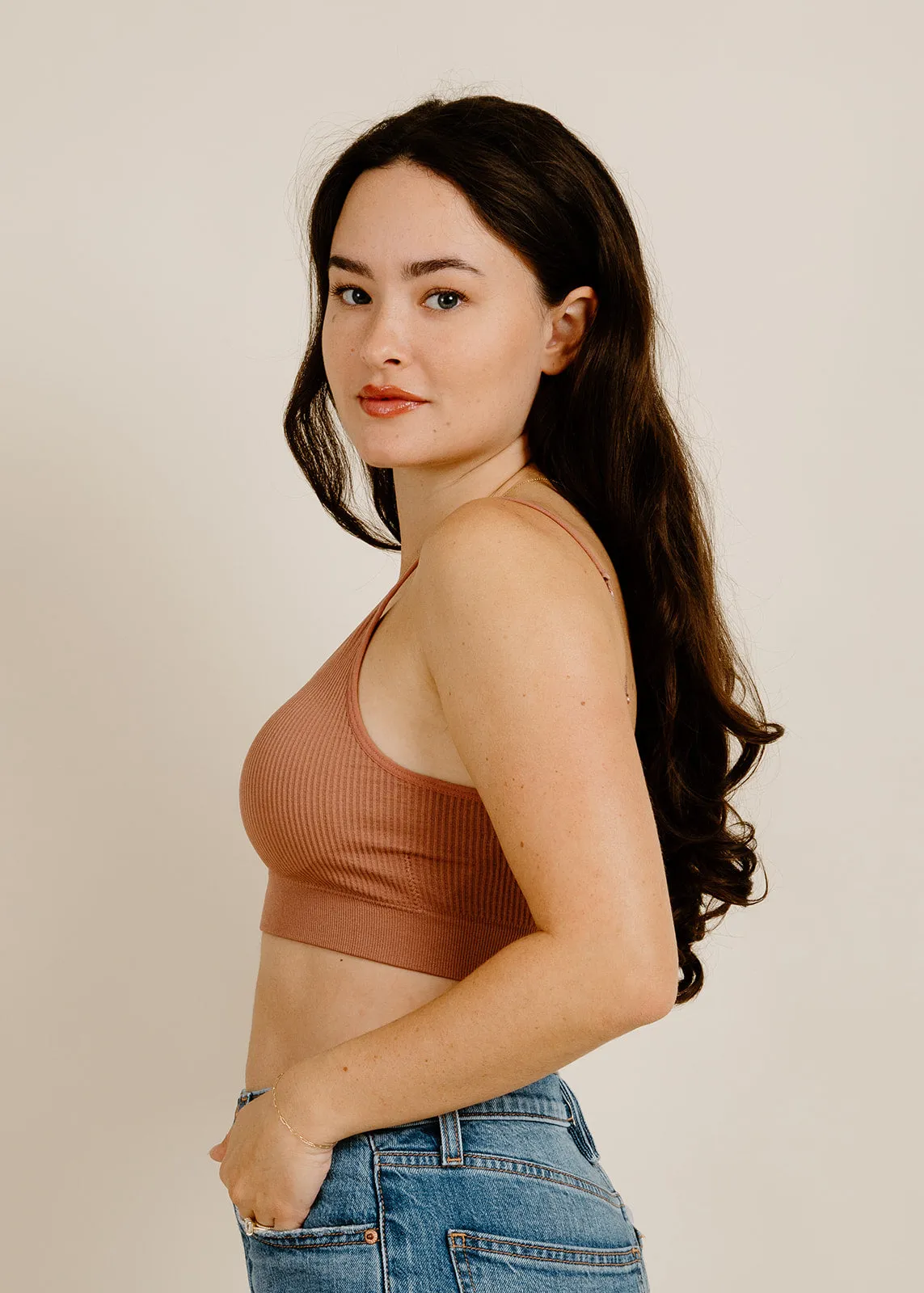 Pasha Padded Bralette - New Mauve sold by Vinnie Louise product image thumbnail 2