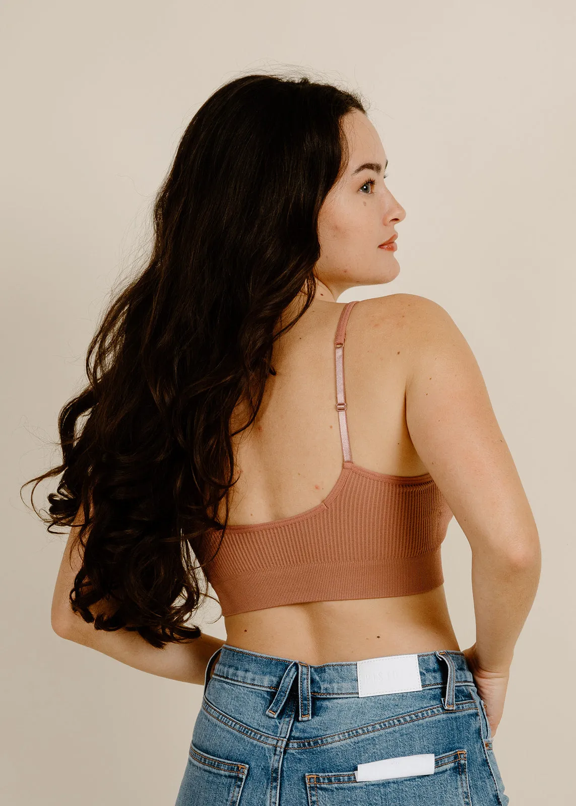 Pasha Padded Bralette - New Mauve sold by Vinnie Louise product image thumbnail 3