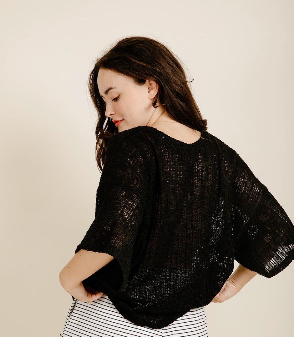 Anitha Top - Black sold by Vinnie Louise product image thumbnail 4