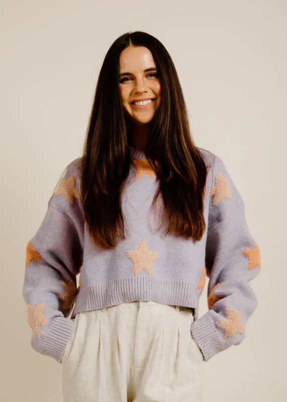 Asteria Sweater - Lavender sold by Vinnie Louise