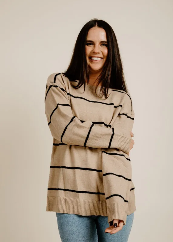 Eunice Sweater - Tan sold by Vinnie Louise