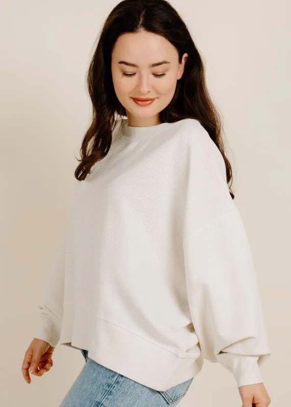 So Cozy Pullover - Cream sold by Vinnie Louise
