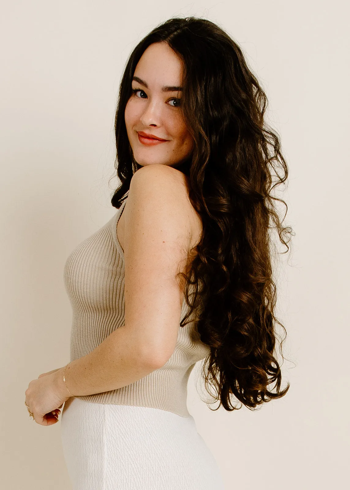 Erica Tank - Taupe sold by Vinnie Louise product image thumbnail 3