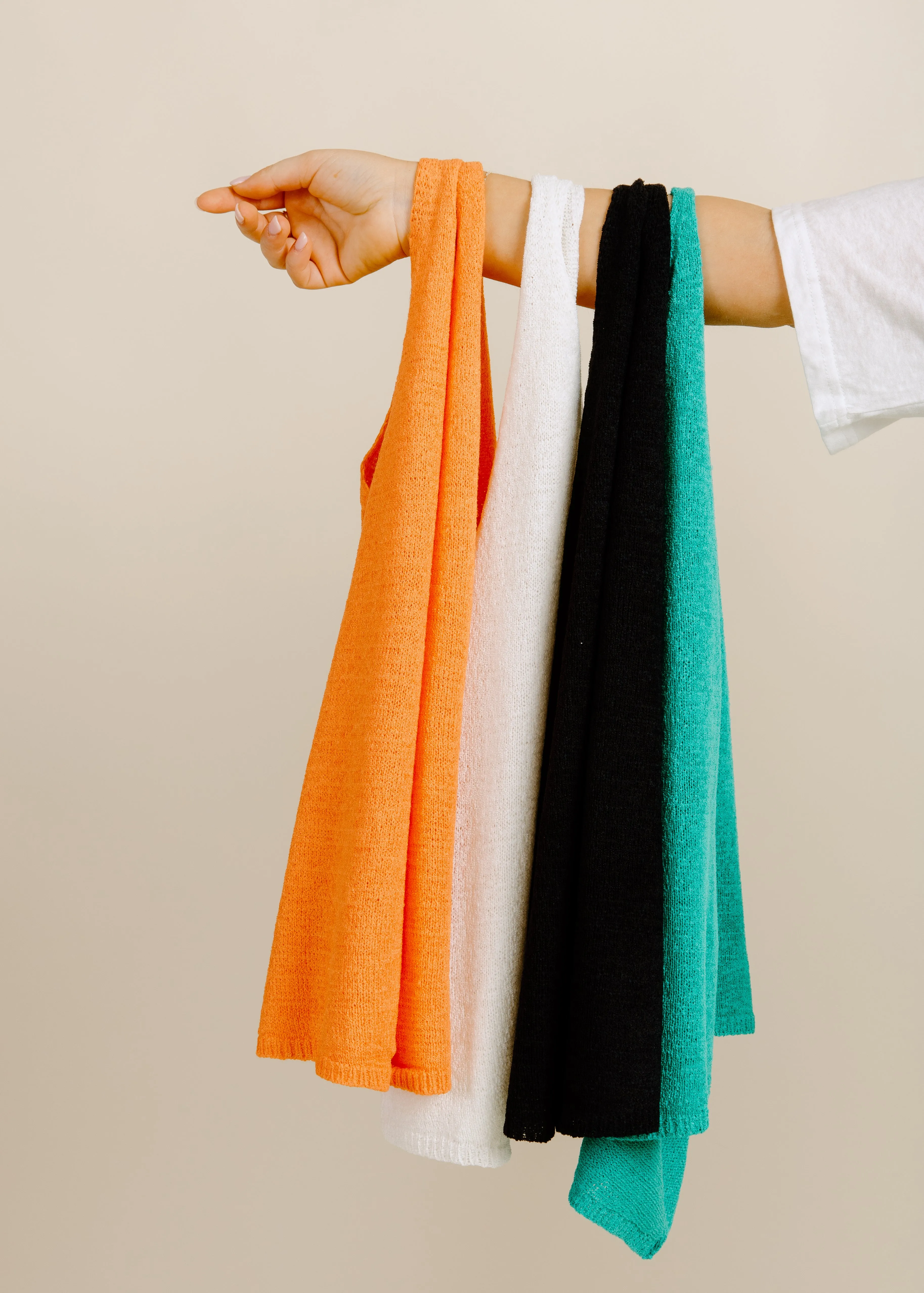 Posy Knit Tank - Black sold by Vinnie Louise product image thumbnail 4