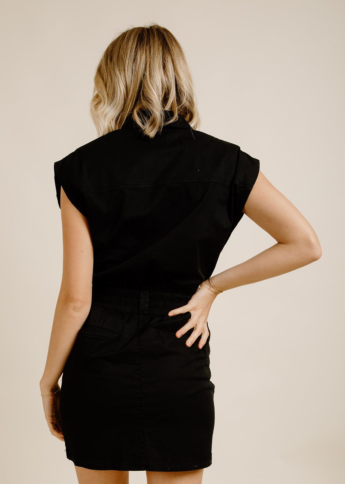 Rosie Mini Dress - Fade to Black sold by Vinnie Louise product image thumbnail 4