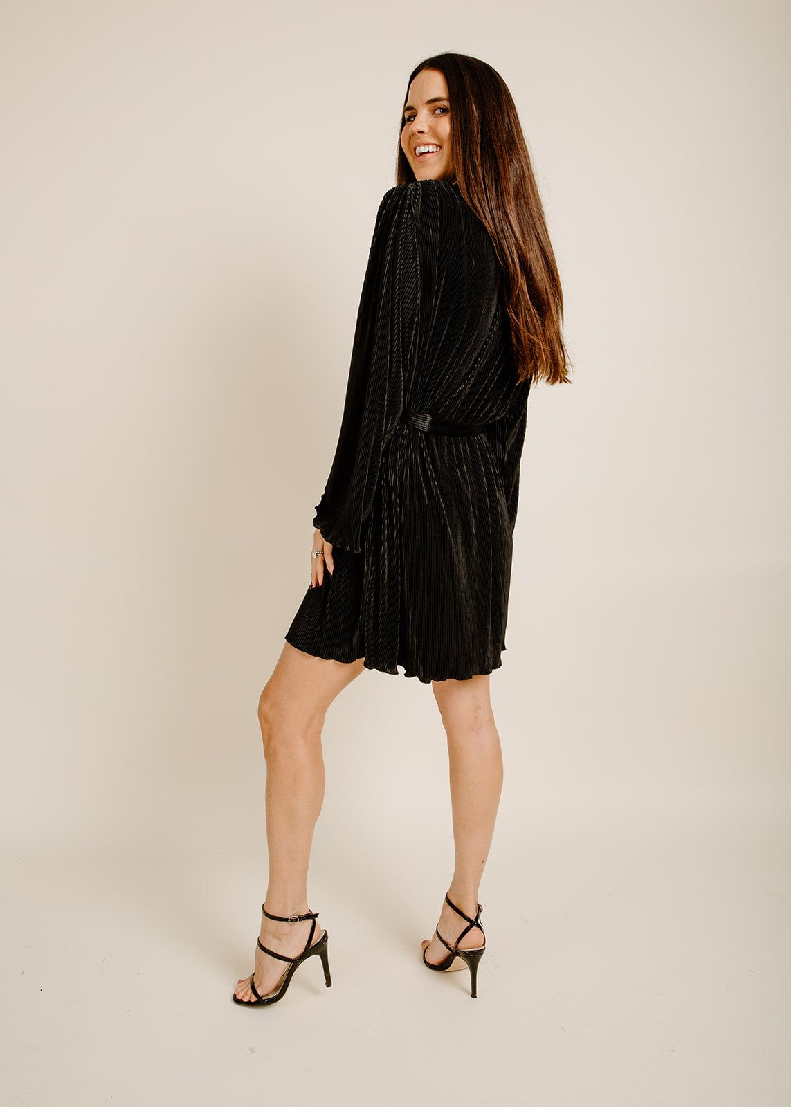 Stella Shirt Dress - Black sold by Vinnie Louise product image thumbnail 5