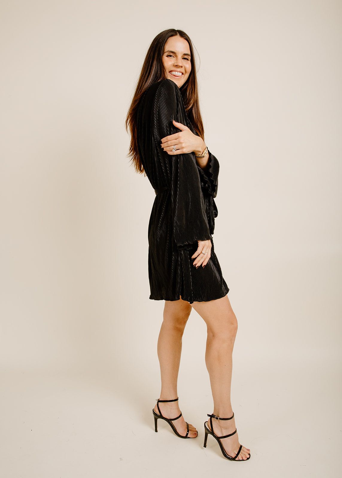 Stella Shirt Dress - Black sold by Vinnie Louise product image thumbnail 3