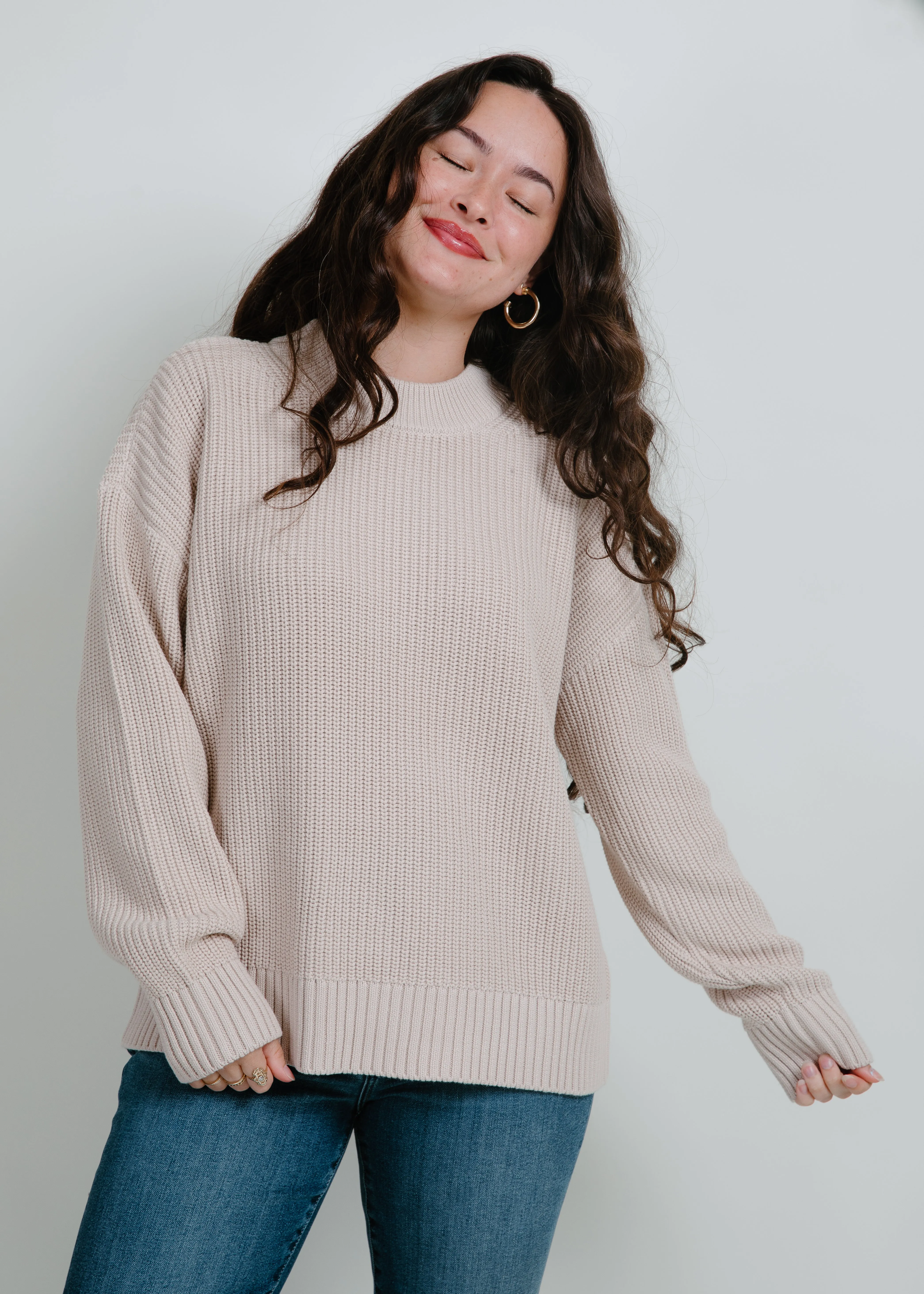 Eve Sweater - Dove sold by Vinnie Louise product image thumbnail 4