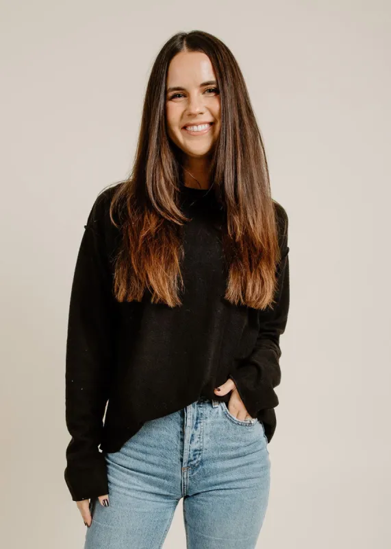 Olivia Top - Black sold by Vinnie Louise