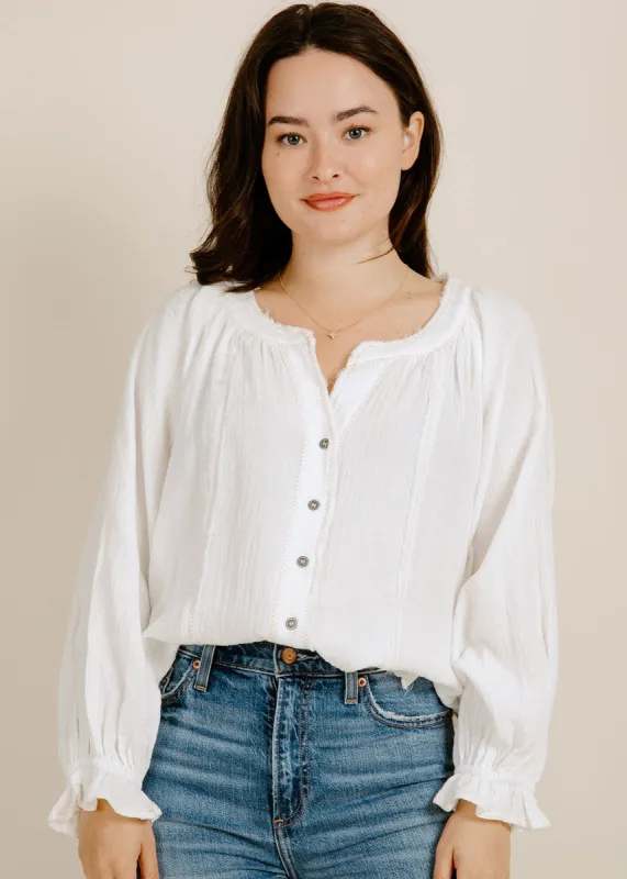 Cassie Top - Off White sold by Vinnie Louise