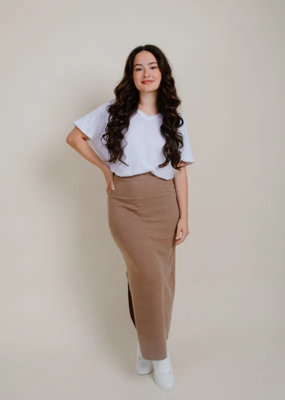 The Street Skirt - Tan sold by Vinnie Louise