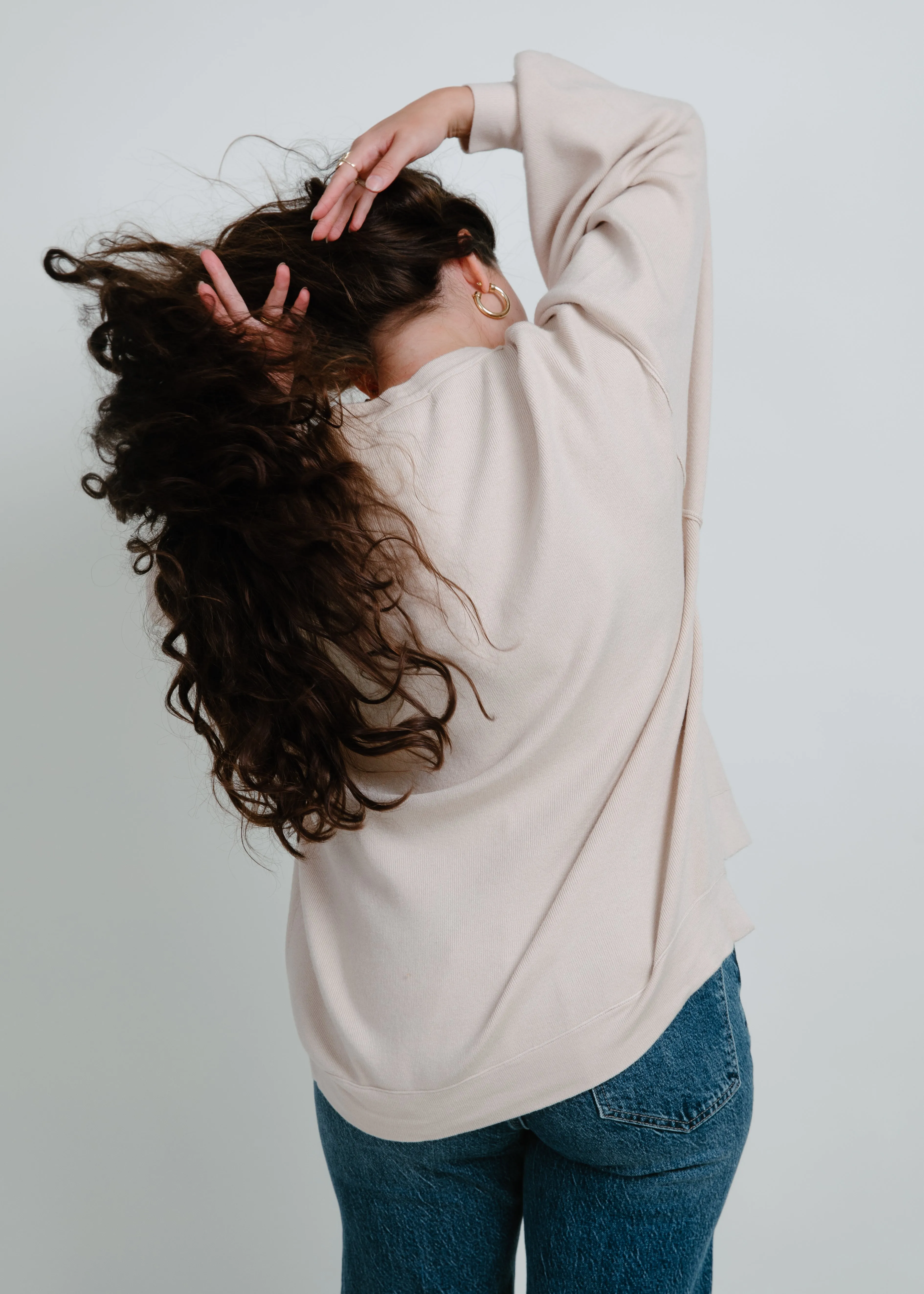 Addie Pullover - Cream sold by Vinnie Louise product image thumbnail 3