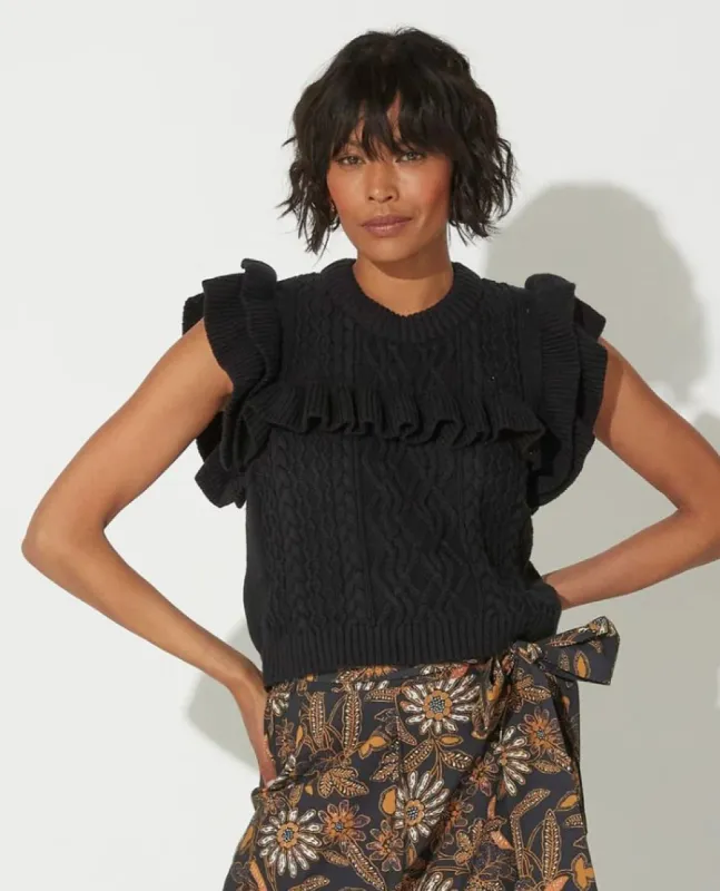 Zofia Sweater Vest sold by Vinnie Louise