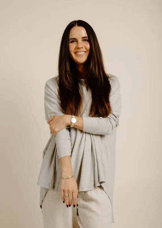 Harlowe Top - Grey sold by Vinnie Louise