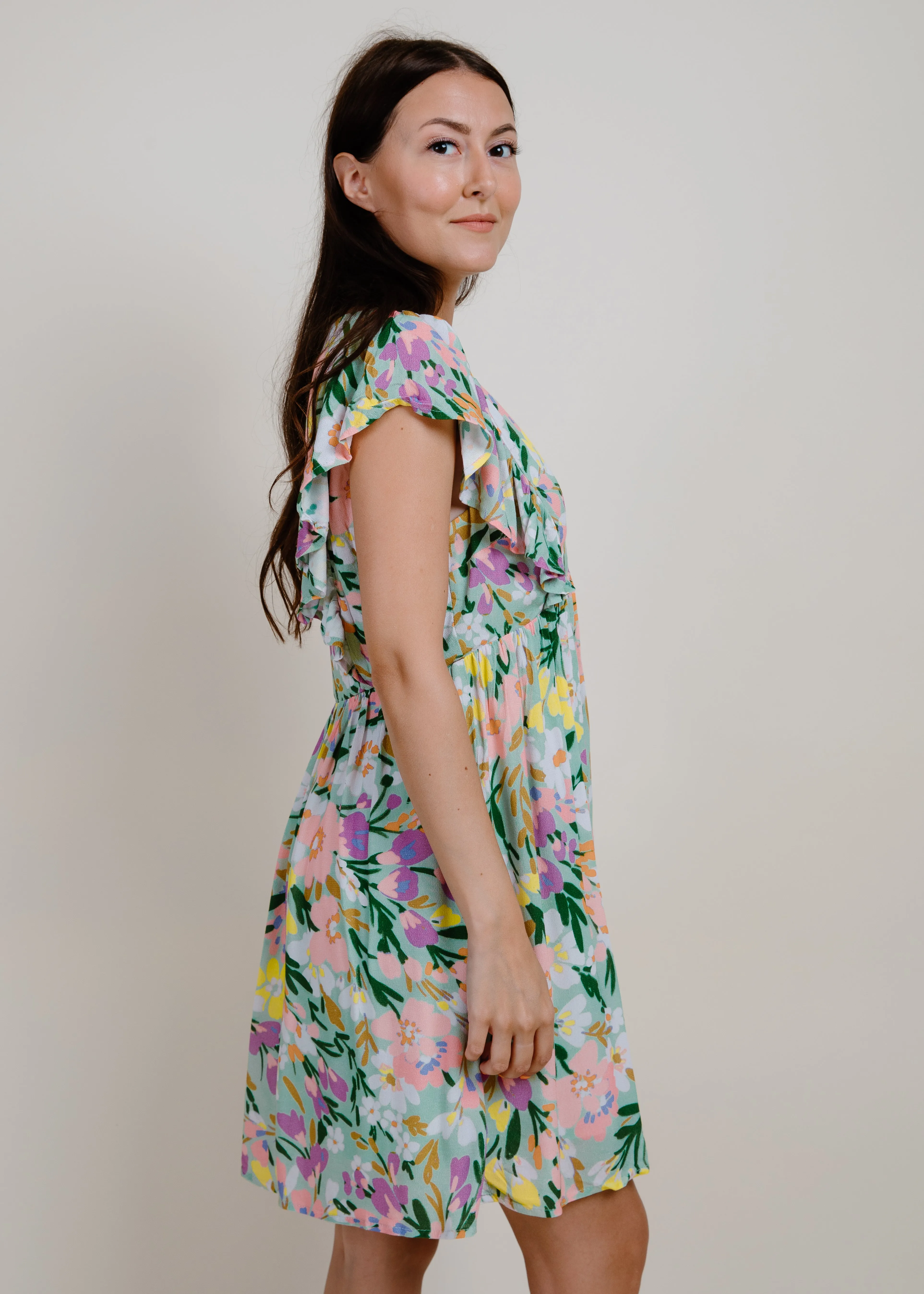 Summer Flowers Mini Dress sold by Vinnie Louise product image thumbnail 2
