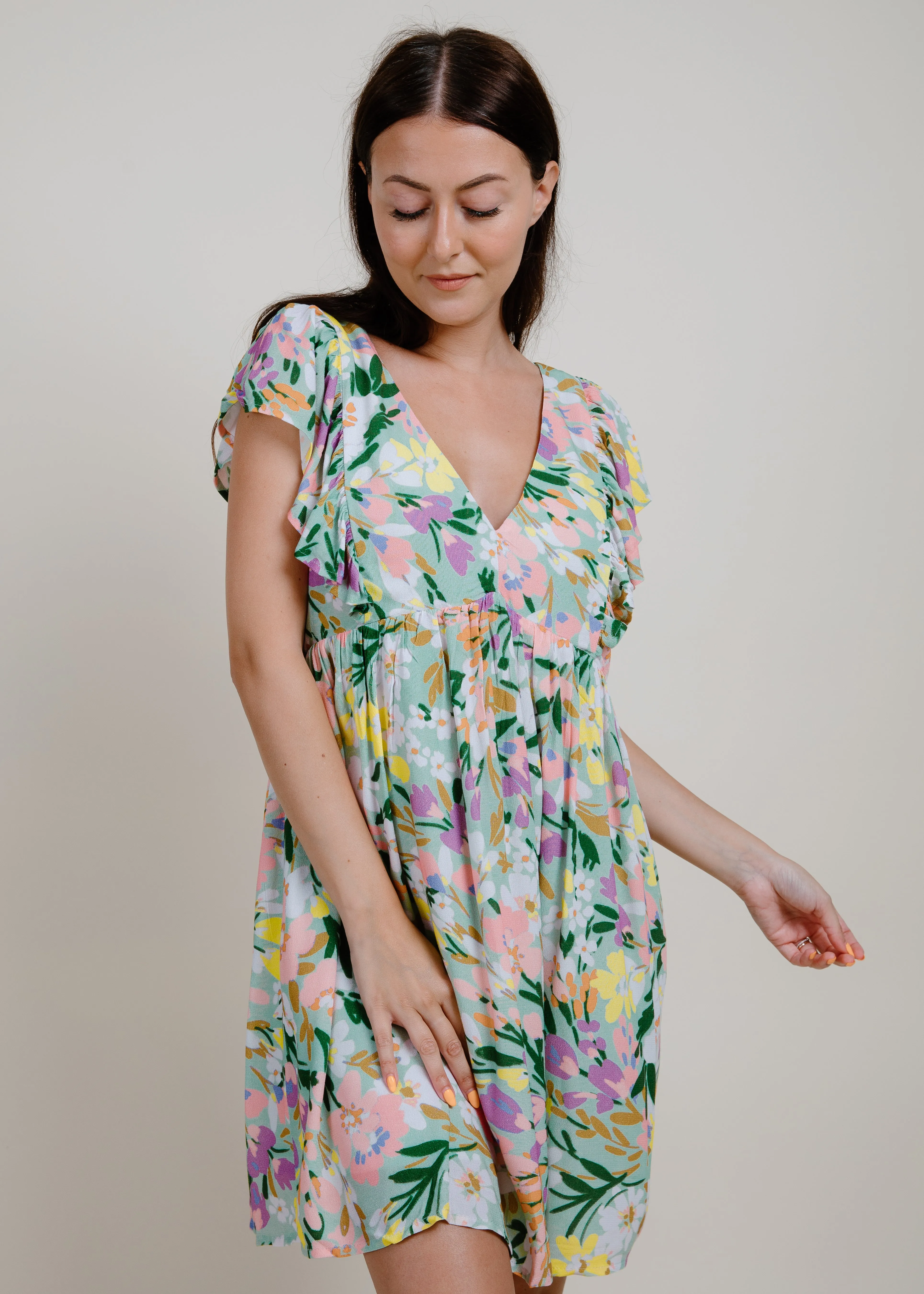 Summer Flowers Mini Dress sold by Vinnie Louise product image thumbnail 4