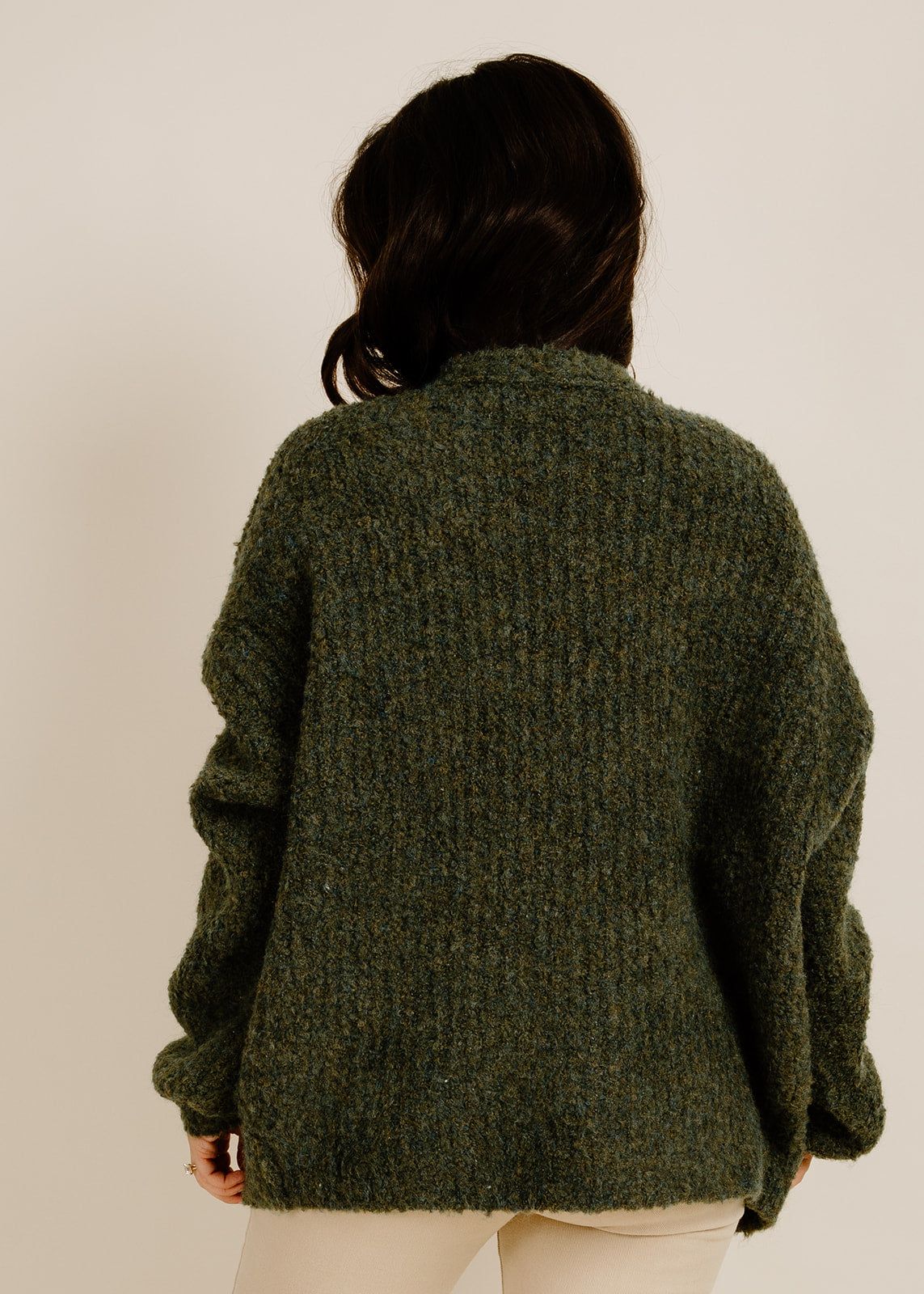 Rainy Nights Cardigan - Fern sold by Vinnie Louise product image thumbnail 4