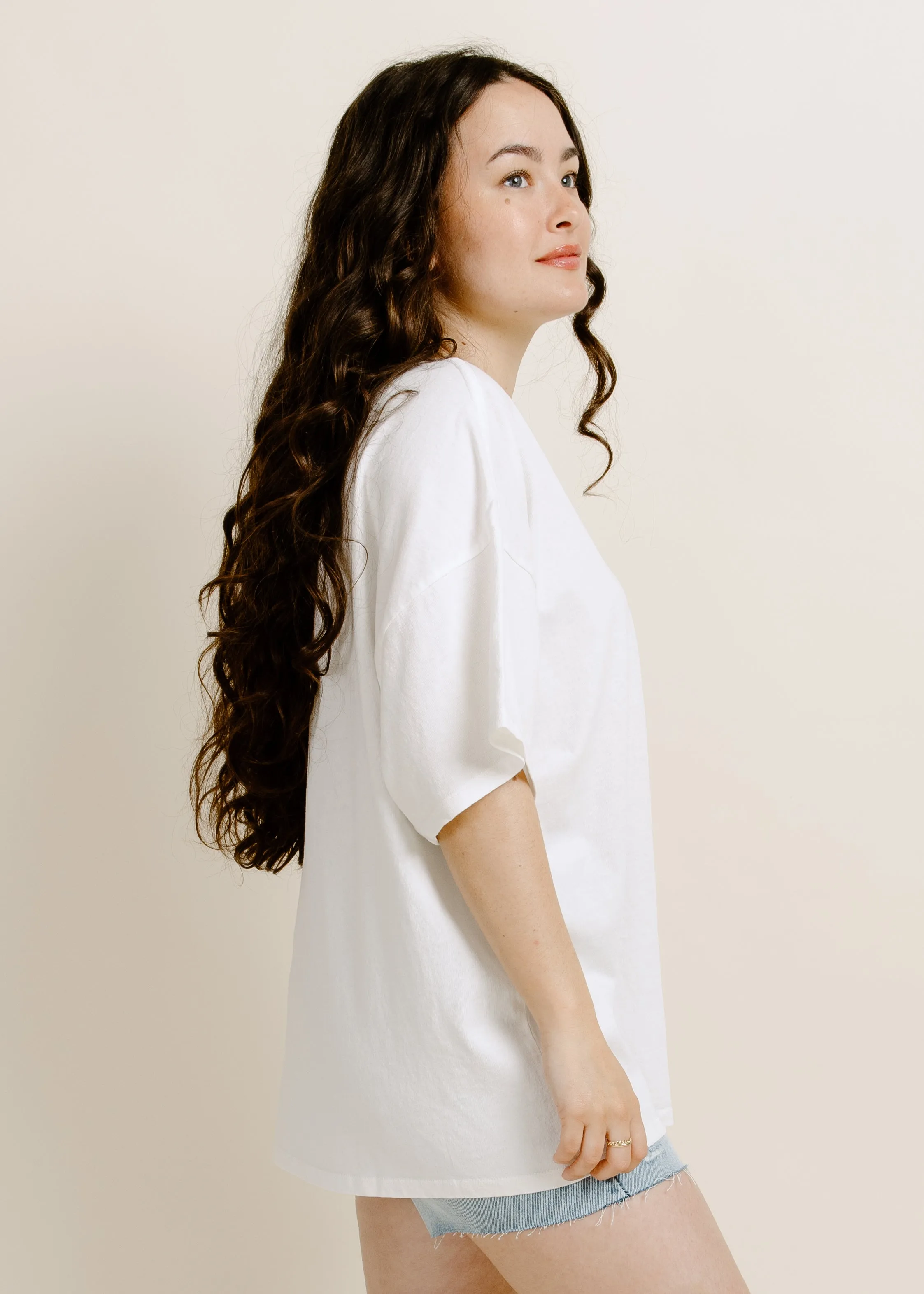 Forever Tee - Off White sold by Vinnie Louise product image thumbnail 3