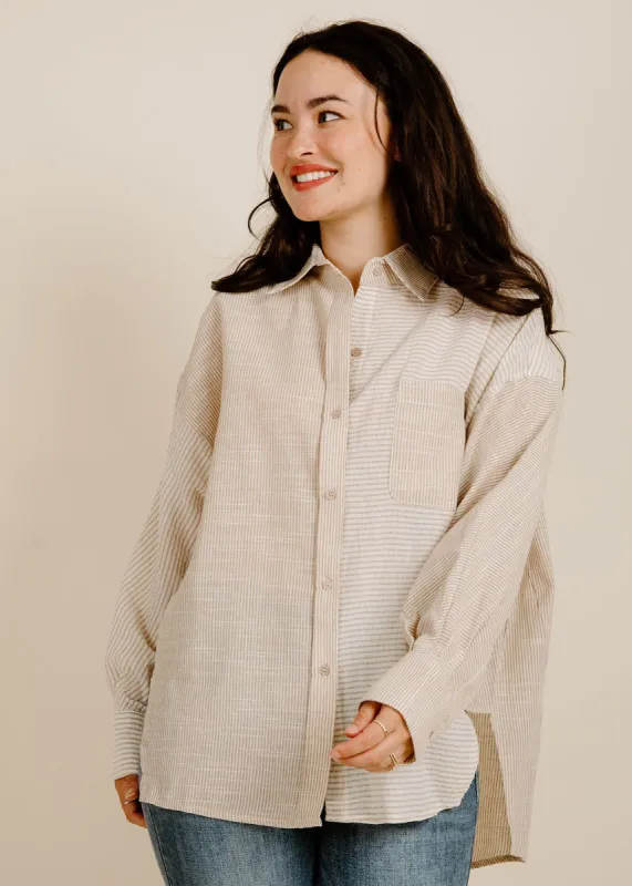 Adah Top - Sand sold by Vinnie Louise
